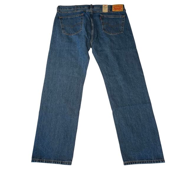 Levi's Men's 505 Regular Fit Straight Jeans 40x32 - Picture 4 of 6